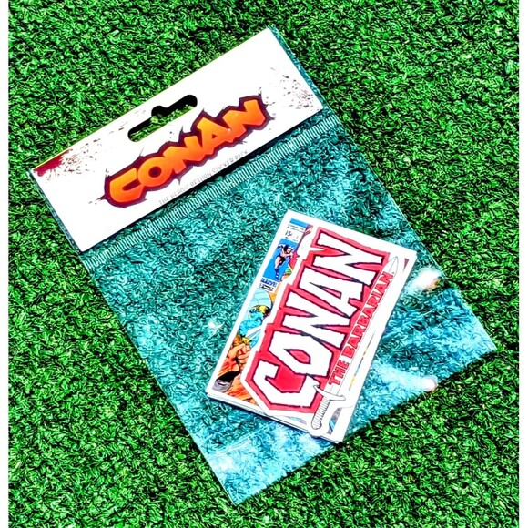 6 Conan the Barbarian/Cimmerian Comic Book Stickers Water Proof Vinyl 2-2 ½" NIP - Picture 3 of 5